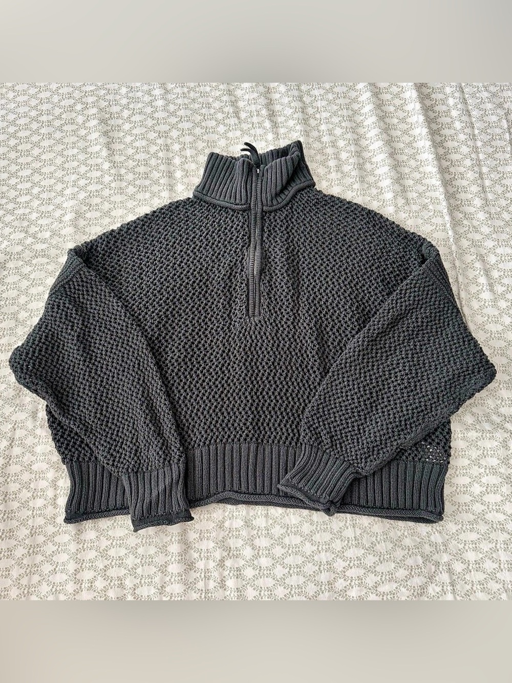 aerie Women's Gray Knit Turtleneck Size Medium